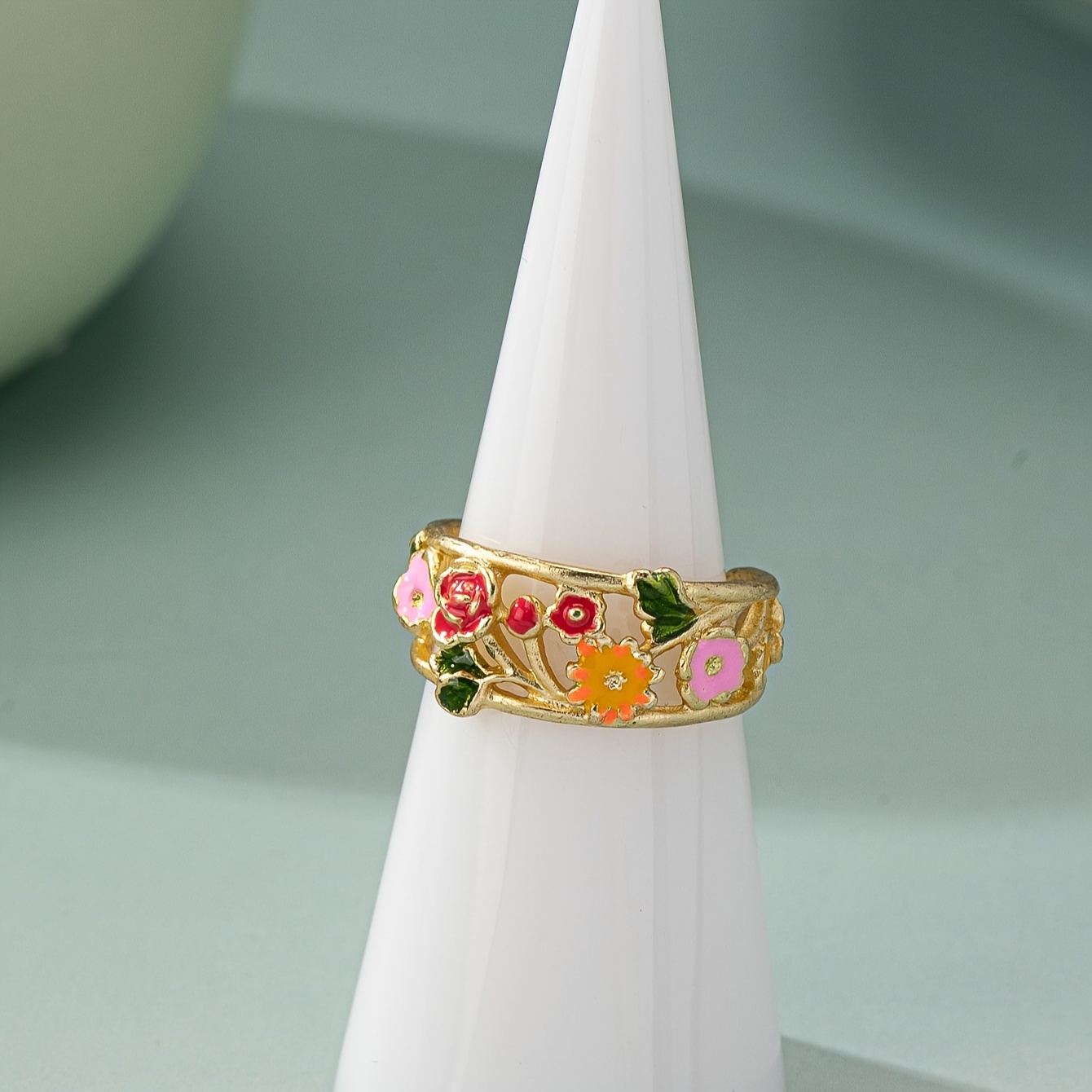 Flower Personality Ring T50